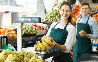 Uma pequena fruteira